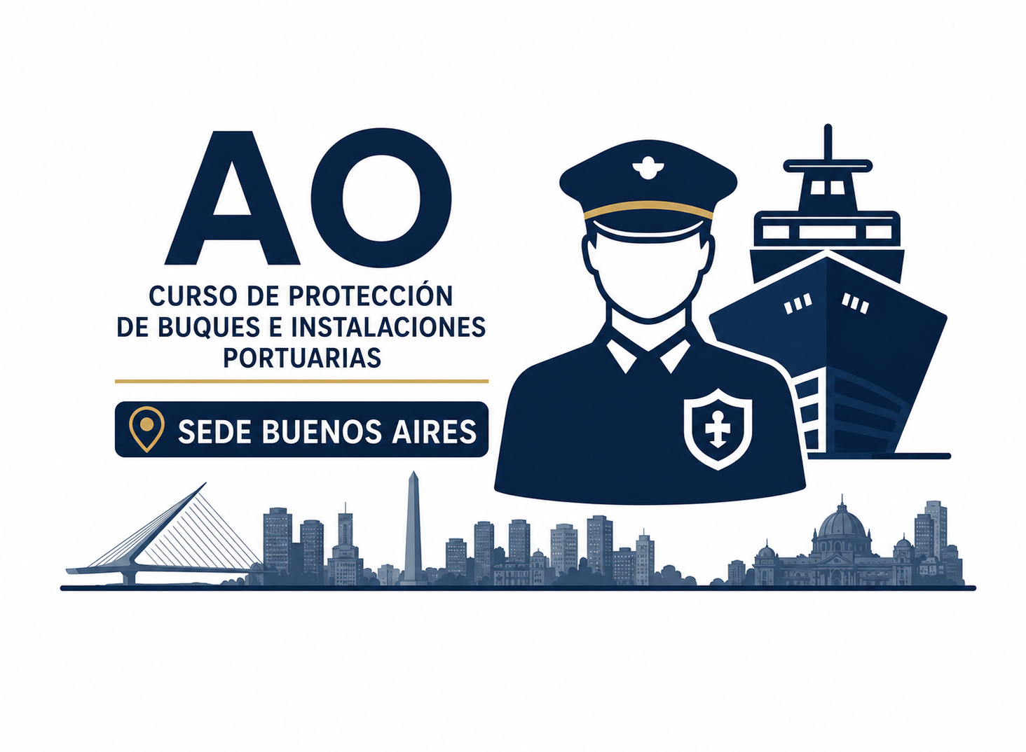 Protección de Buques e Instalaciones Portuarias para Personal que ejerza actividad, oficio o profesión en Jurisdicción Portuaria (AO)- Buenos Aires
